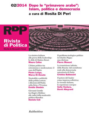 cover image of Rivista di Politica 2/2014
